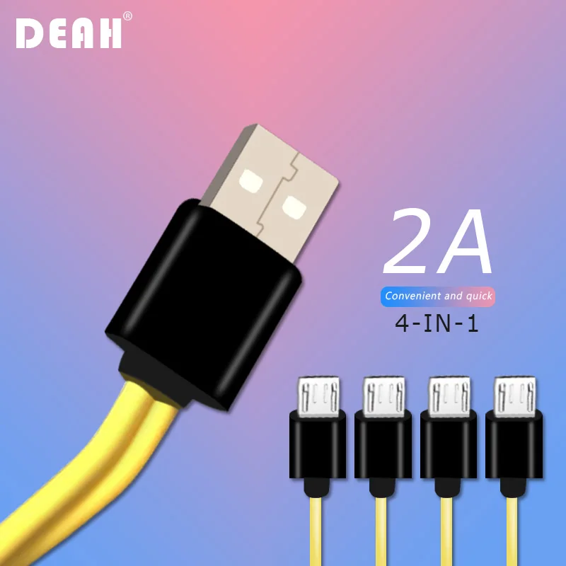 Micro USB кабель для зарядки ZNTER перезаряжаемая батарея 2A Быстрая зарядка один Drag 4 Power
