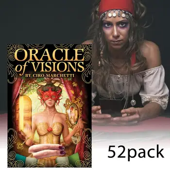 

52 Cards Tarot Cards Tarot Deck For Teen Fun Tale Cards Games Lovers