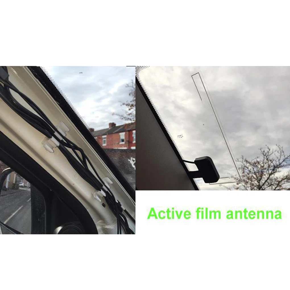 Автомобильный DAB+ приемник прикуриватель штекер 1," OLED экран дисплей Автомобильный цифровой FM радио приемник антенна комплект