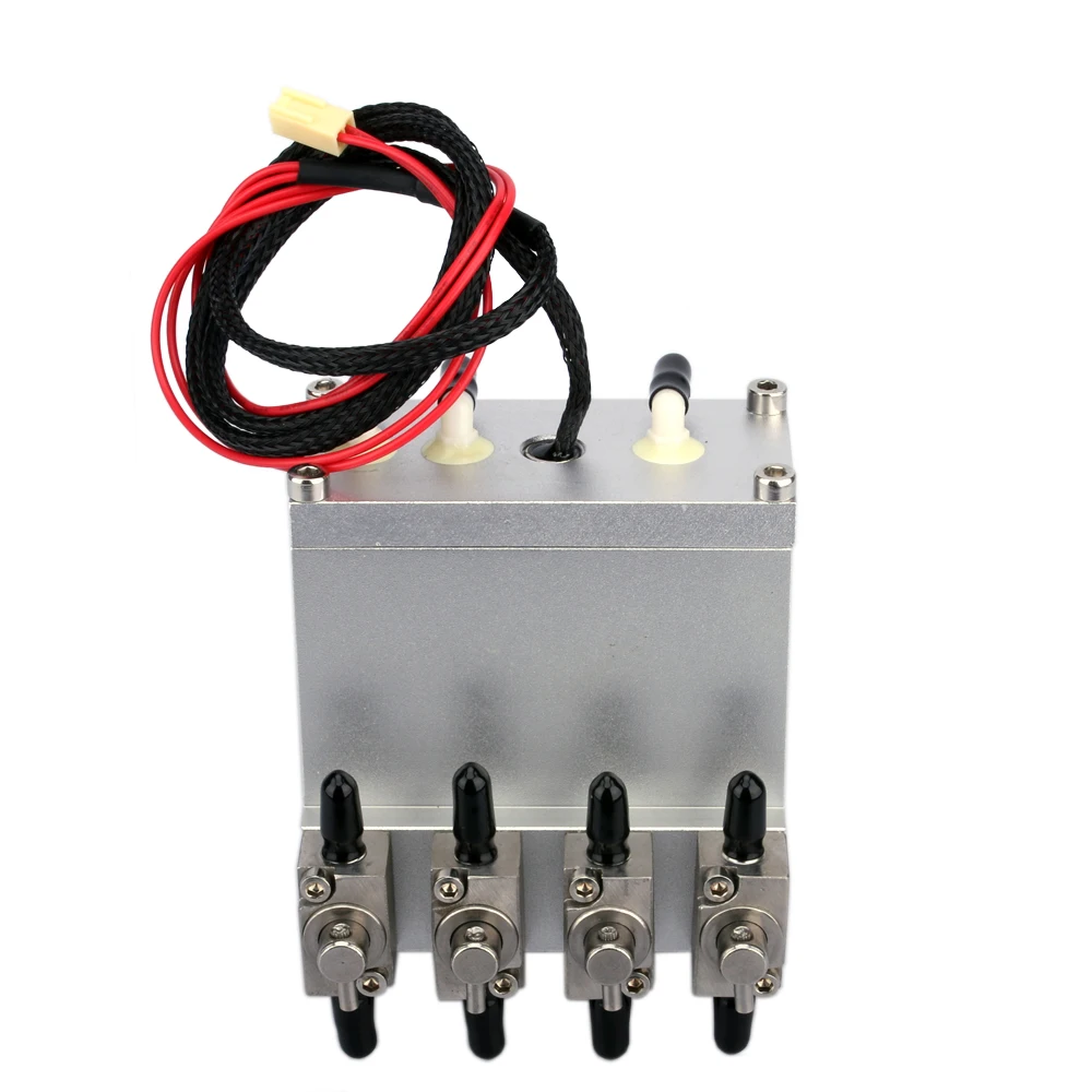 

Metal sub tank with step and sensor for uv large format printer