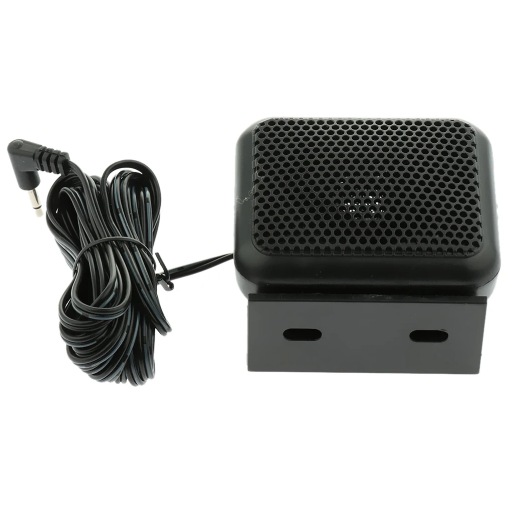 Mini Car Auto Mounted Radio Loudspeaker, 3.5mm Plug Car Radio Speaker for TYT TH-7800 / TH-9800