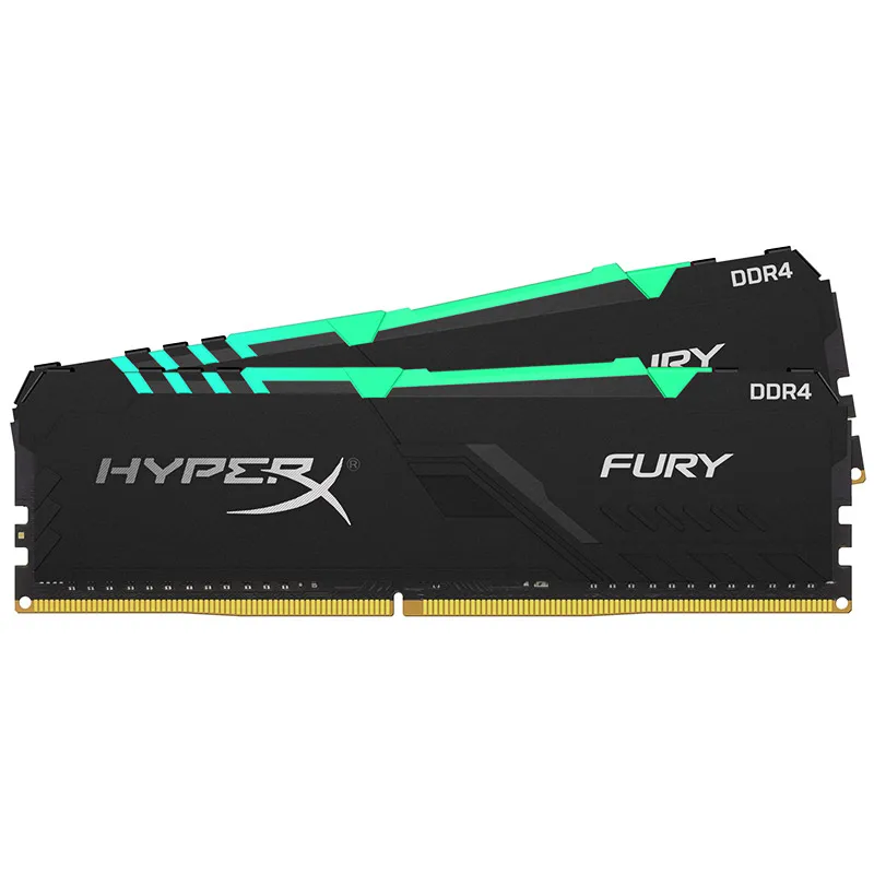 Kingston HyperX FURY DDR4 rgb память 2666 МГц 3000 3200 3600 DIMM XMP 8 Гб 16 Memoria Rams ddr4 для настольной