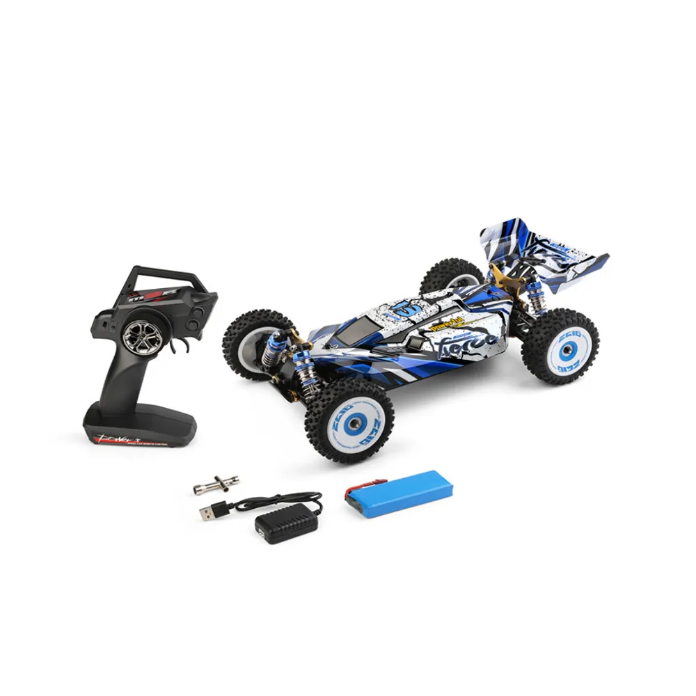 Wltoys 124017 Brushless Upgraded RTR 1/12 2.4G 4WD 70km/h RC Car Vehicles Metal Chassis Models Toys Off Road Machine Model | Игрушки и