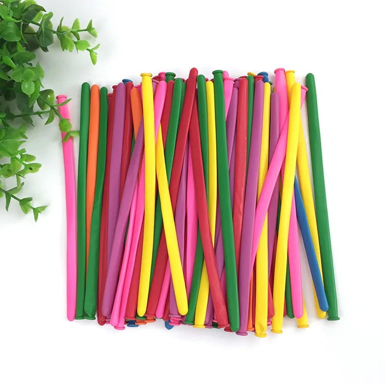 

Manufacturers Wholesale 0.6 Grams Magic Strip Balloon 18 Cm Flexible Modeling Balloon Decoration Modeling Party Decorative