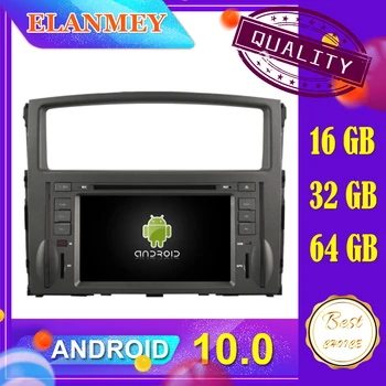 

Latest car Android 10.0 audio video system Fit for MITSUBIHI PAJERO 2006 2007-2012 car navigation radio multimedia DVD function