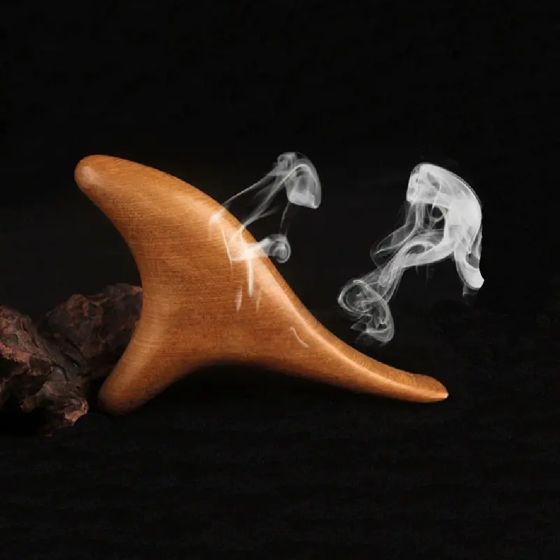 

Wooden Triangle Trigeminal Foot Massager Body Relax Blood Circulation Therapy Reflexology Scraping Instrument Acupressure Stick