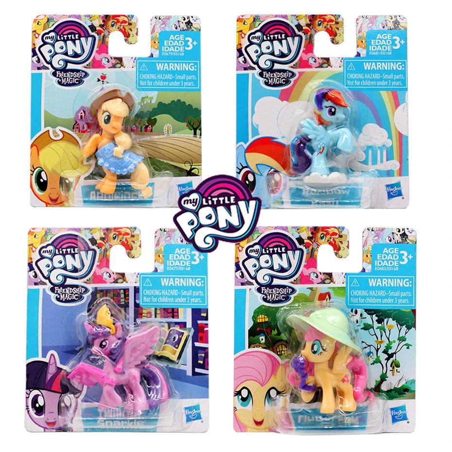 Hasbro игрушки мой маленький пони Баоли набор друзей радуга нежная девушка игра дом