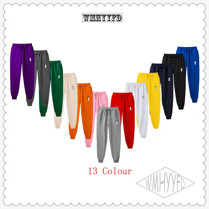 Новые брендовые штаны Wmhyyfd для фитнеса повседневные джоггеры Knielengte Joggingbroek Man Fitness