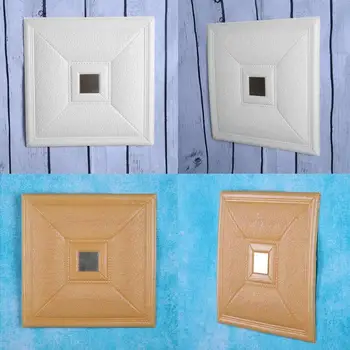 

PE Foam 3D Adhesive Wall Sticker Anti-collision Leather Living Room Decor Wall Sticker Art Decals Bedroom Home Decoration