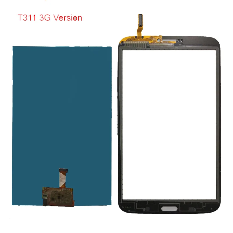 Для samsung Galaxy Tab 3 8,0 T310 T311 SM-T310 SM-T311 ЖК-дисплей панель монитор модуль+ сенсорный экран дигитайзер сенсор стекло