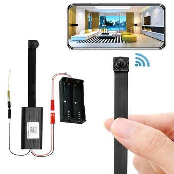 

Mini Camera YIKIXI Home Security Cameras 1080P HD Wireless WiFi Remote View Camera Nanny Cam Small Recorder