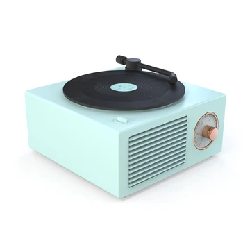 

Retro Wireless Bluetooth Speaker Subwoofer Home Small Smart o Large Volume Outdoor Subwoofer (Green)