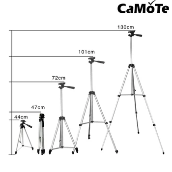 

Aluminum stand projector Light Weight Camera Tripod Tripod Stand for SmartPhone Canons with Holder 50cm-130cm Flexible Portabl