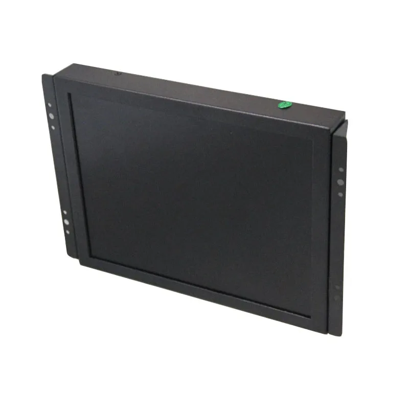 ZHIXIANDA 8 inch 4:3 1024*768 open frame industrial monitor display with HDMI VGA / D-Sub BNC AV USB input