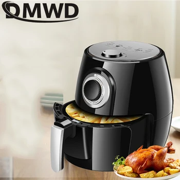 

DMWD Health Air Fryer Smart Without Oil Cooking Cooker Home 1350W Multifunction Airfryer Pizza French fries Chicken Cooker 5L