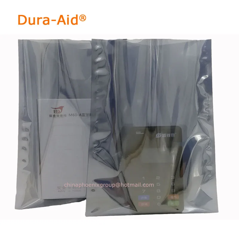 100pcs 6.3'' X9'' ESD Anti Static Bags For 3.5" HDD Hard Disk Drive Open Top Anti Static