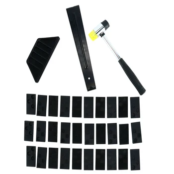 

Manual DIY Fitting Repair Durable Pull Bar Laminate Installation Kit Practical Wood Flooring Tapping Block Carbon Steel
