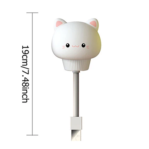 LED USB Night Light Cute Cartoon Night Lamp Bear Remote Control for Baby Kid Bedroom Decor Bedside Lamp Christmas Gift