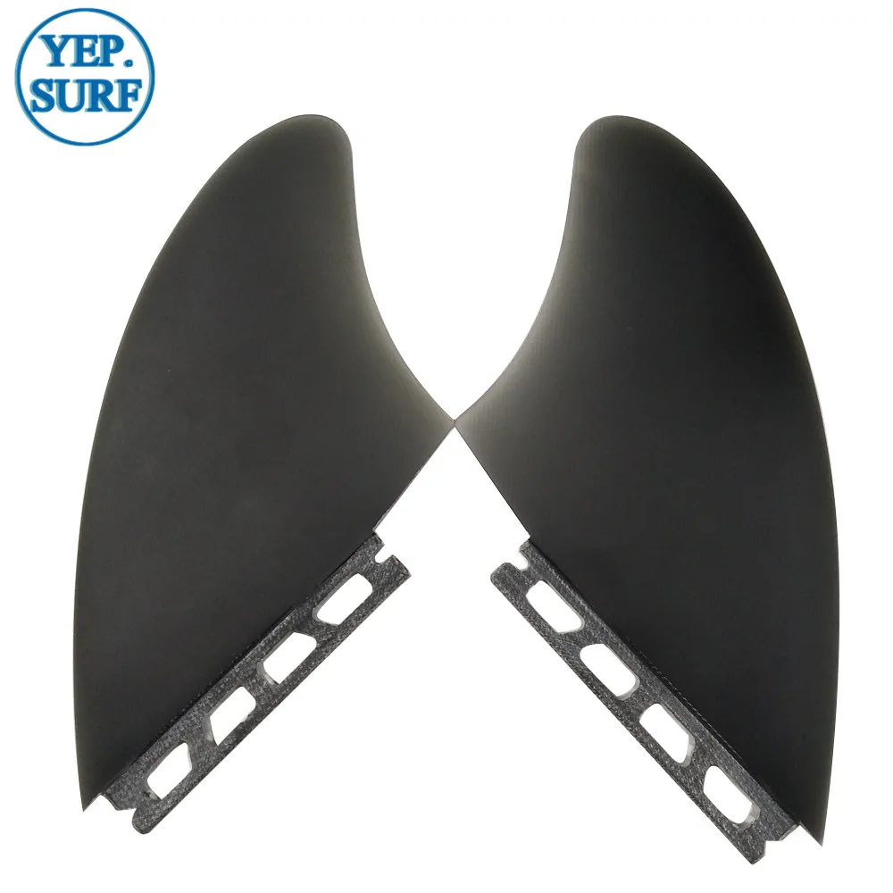 FCS/Future surf fins Surfing black color Surfboard FCS/Future Fins FCS/Future Keel fin twin fins set Sell In Surfing