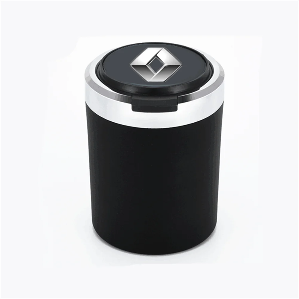 

Car Flame Retardant High Quality Ash tray Portable car Ashtray for Opel Renault KIA BMW 30 Car logos interior with car emblem