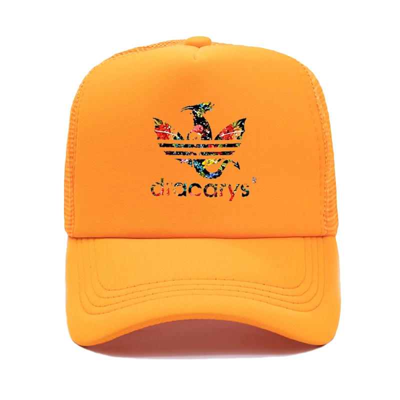 Dracarys правильная игра бейсболка утка язык солнцезащитный цветной Птерозавр элегантный досуг мужской туристический открытый печати фото шляпа - Цвет: Color10