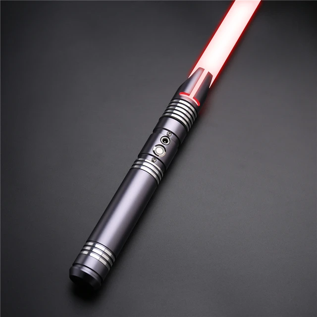 Cieltan Lightsaber Smooth Swing Heavy Dueling RGB 12 Colors Change 10sets Soundfonts Force FX FOC Blaster Toys Jedi Laser Sword 5