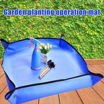 

Planting Mat Pad 68x68cm/100x100cm Reusable for Garden Flower Gardening Plant Balcony XHC88