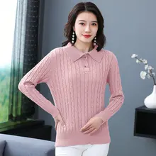 ^^Best Offers Woman Warm Soft Pullover Sweater Autumn Winter Pure Colour Turn Down Collar Textured Knit Tops Women Knitwear Less is More 2019 ^^Best Offers Woman Warm Soft Pullover Sweater Autumn Winter Pure Colour Turn Down Collar Textured Knit Tops Women Knitwear Less is More 2019
