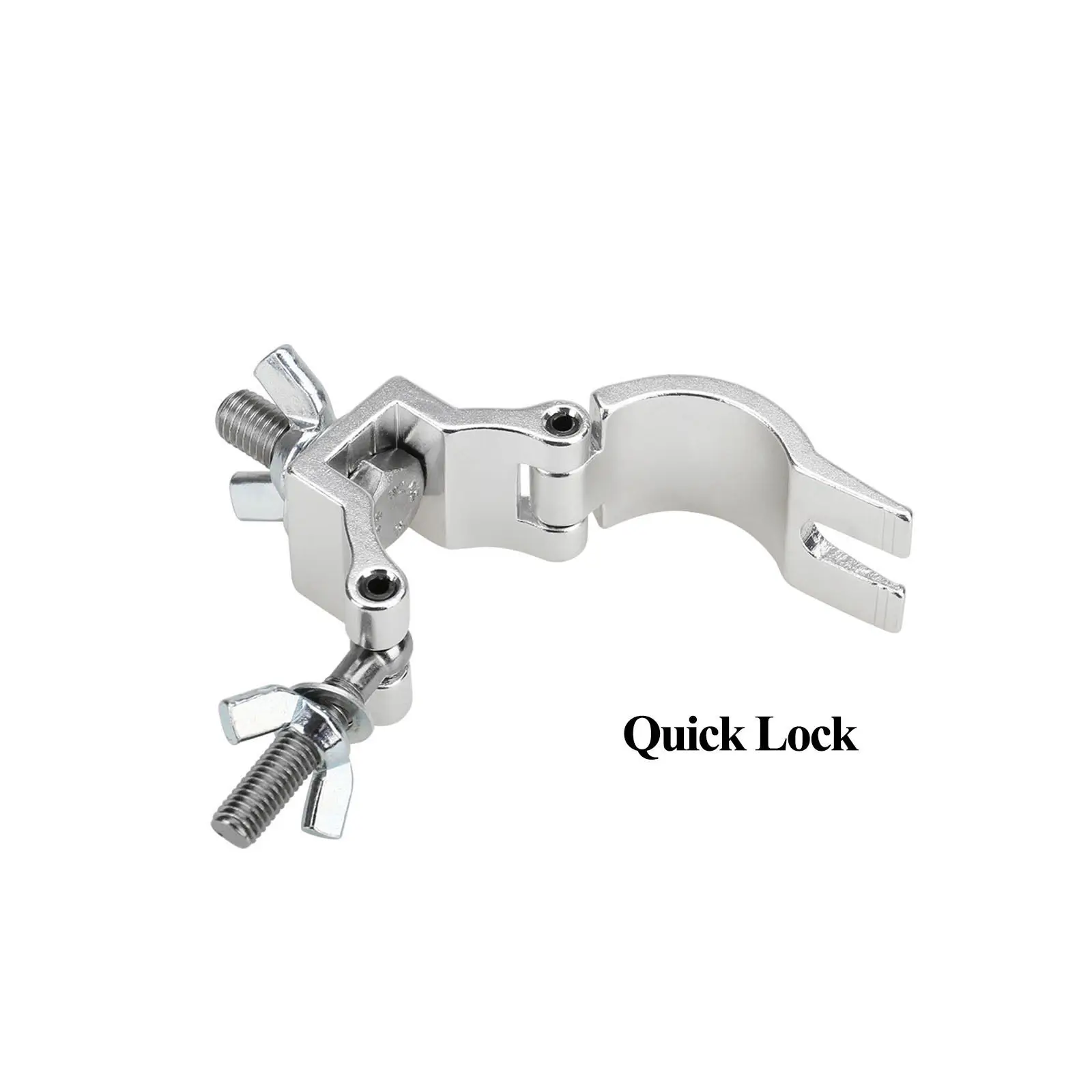 O Clamp 32-35 mm Lighting Mount for Stage Lighting Moving Head Light Par Light Spotlight Aluminum Alloy Finish 165lbs/ 75kg led stage light