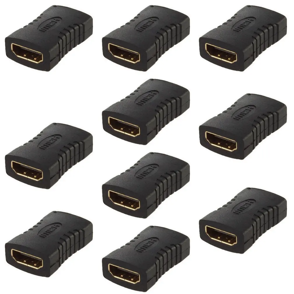 10x HDMI Женский к женскому удлинителю адаптер соединитель подходит HDTV 1080P