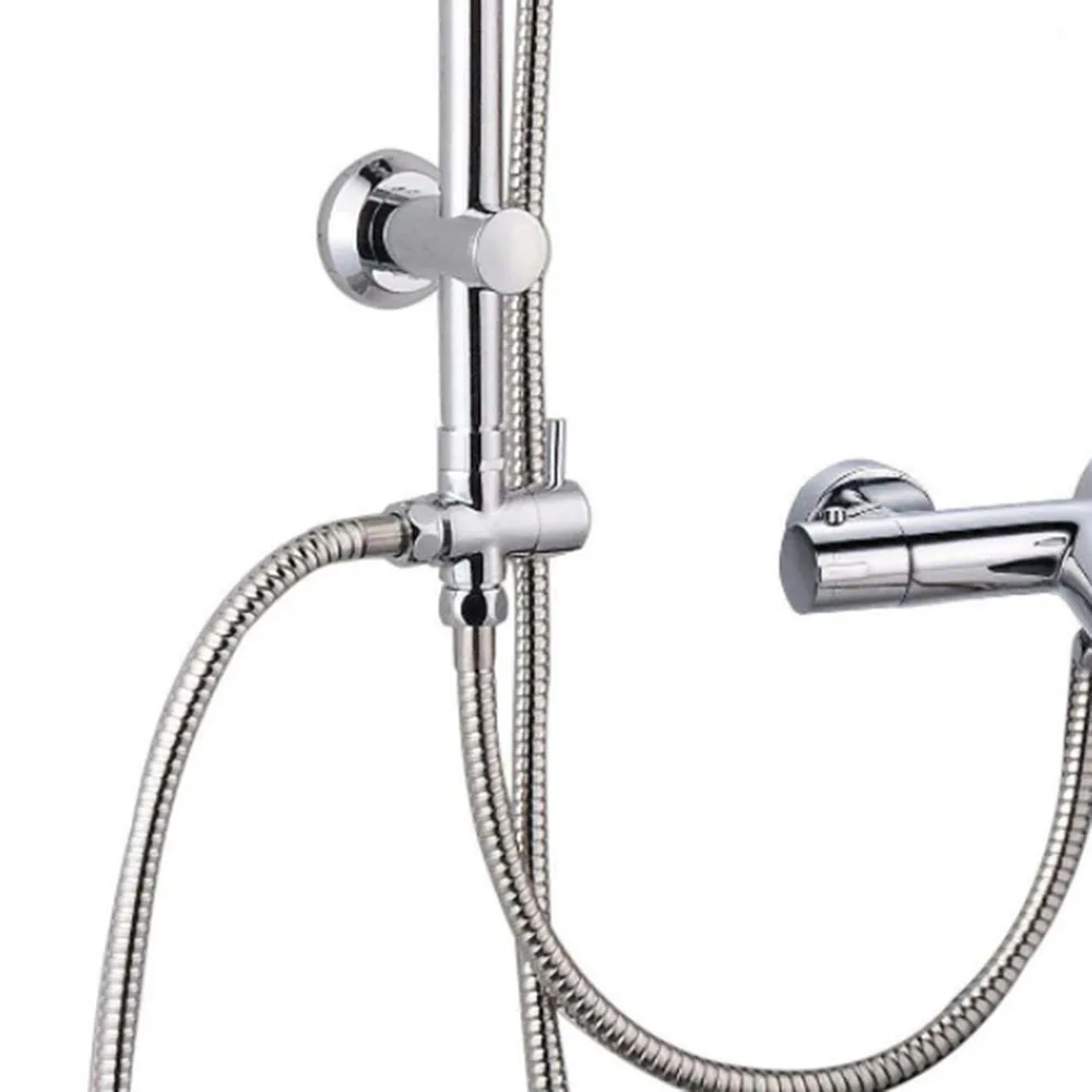 Shower Diverter 3-Way Diverter Valve Splitter Nozzle Switch Rustproof Polished 1-Point 2-Cnnector Converter diverter valve,faucet valve,shower head diverter valve