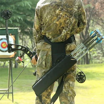 

1 pc Arrow Bag 50X12 cm Oxford Cloth Arrow Quiver 3 Point Single Shoulder for Bow and Arrow Archery Hunting Shooting