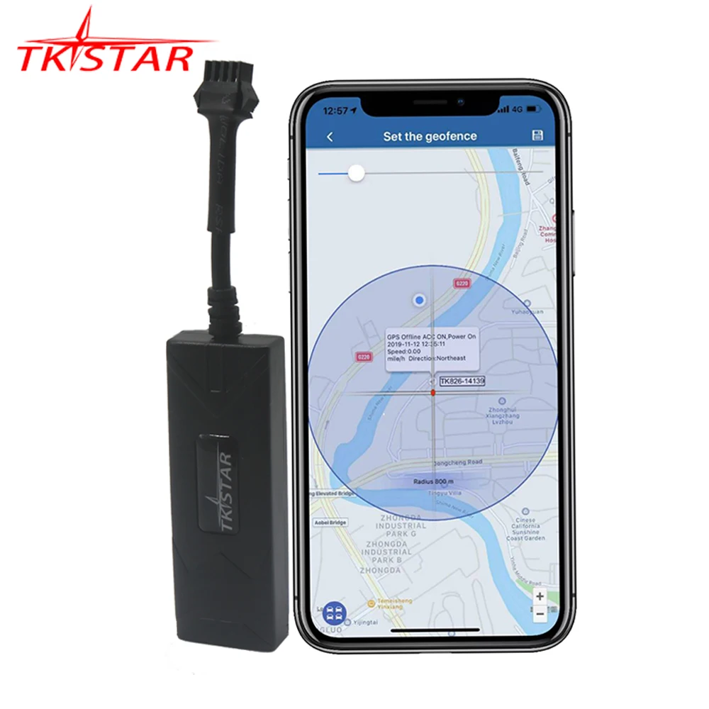 TKSTAR Mini Car GPS Tracker Remotely Cut Off Oil GPS Tracker Car TK806 Locator Motorcycle Realtime ACC Alert Free APP