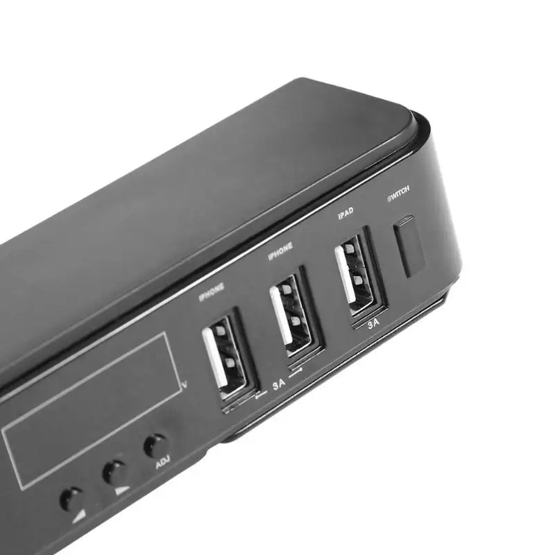 12 V/24 V 2 Way автомобильный прикуриватель разветвитель 3 USB порт зарядное устройство Универсальный адаптер питания