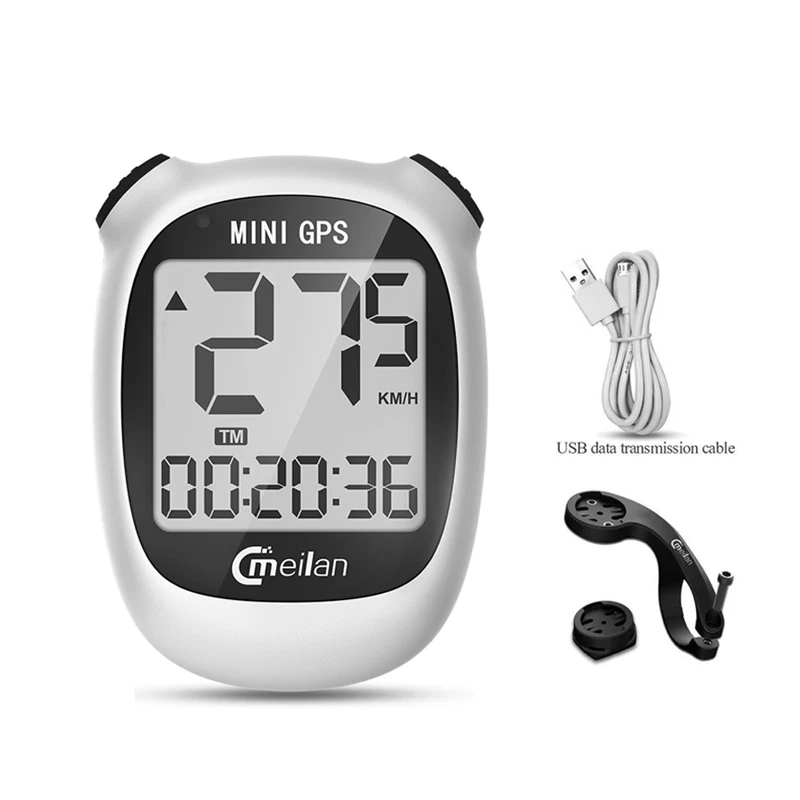 Meilan M3 GPS для велосипеда компьютер велосипед GPS Скорость ometer Скорость высота DST время езды Беспроводной водонепроницаемый M1 M2 M4 компьютер для велосипеда - Цвет: M3