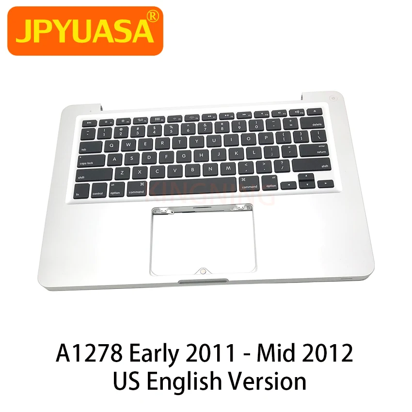 Original Us English Keyboard With Palmrest Top Case For Macbook Pro 13 A1278 Topcase Early 11 To Mid 12 Replacement Keyboards Aliexpress