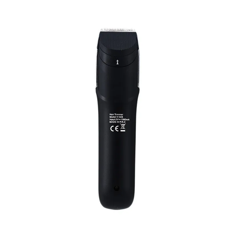 VGR V028 электрическая машинка для стрижки волос Бритва USB перезаряжаемая Водонепроницаемая триммер для бороды бритва-черный