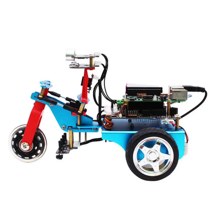 Смарт робот Yahboom trikebot RC трицикл с Wi Fi камерой Raspberry Pi 4B/3B + набор игрушечный