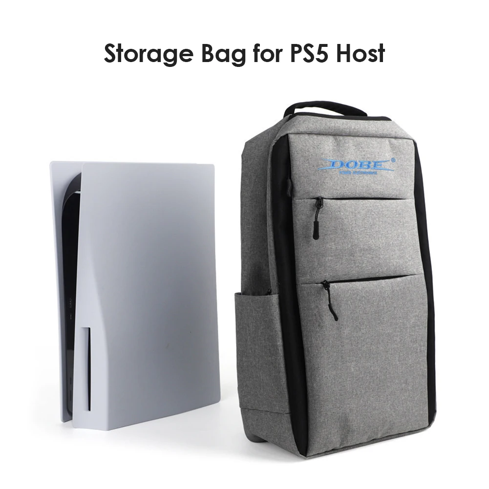 Portable Storage Bag For PS5 Backpack Travel Carrying Case For