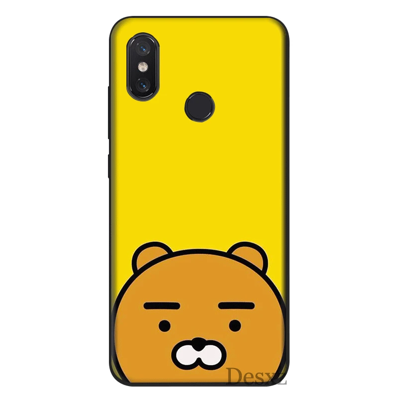 Мобильный Силиконовый чехол для телефона Xiaomi Redmi Note 4 4X5 6 7 8 Pro 5A Prime Забавный