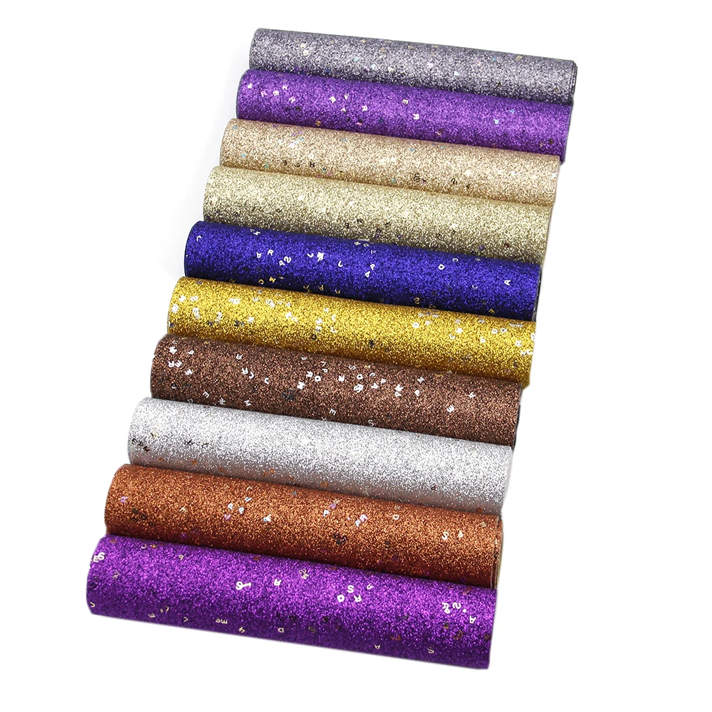 David accessories 20*34 см блестящие буквы блестками Синтетическая кожа "сделай сам" с бантом Сумка Искусственная кожа ткань, украшение дома, 1Yc8131