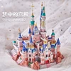IRON STAR 3D Metal Puzzle J62227 Princess Dream Castle Model kits DIY Assemble Model Toys for Children Gift for Girlfriend 2