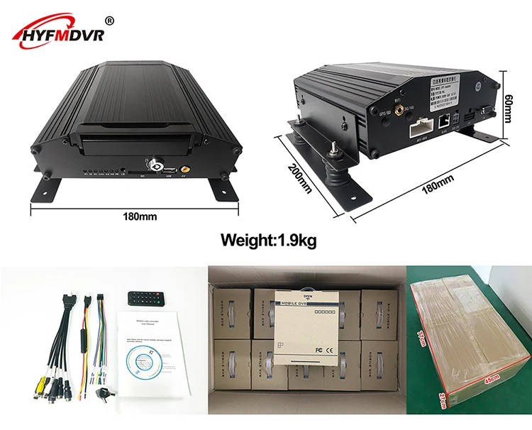 HYFMDVR месте 4CH sd карты AHD 960P местный мониторинг MDVR частный автомобиль/Грузовик PAL/NTSC