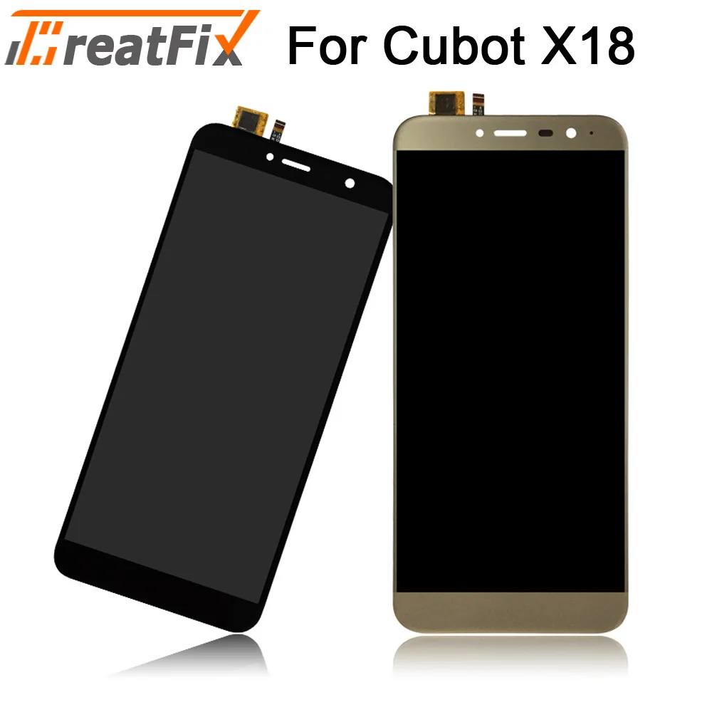 

Original Tested For Cubot X18 LCD Display+Touch Screen Panel Digitizer Replacement Parts Assembly 5.7 inch 720*1440+Tools