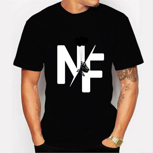 NF Trendy Black Short Sleeve Tshirt  1