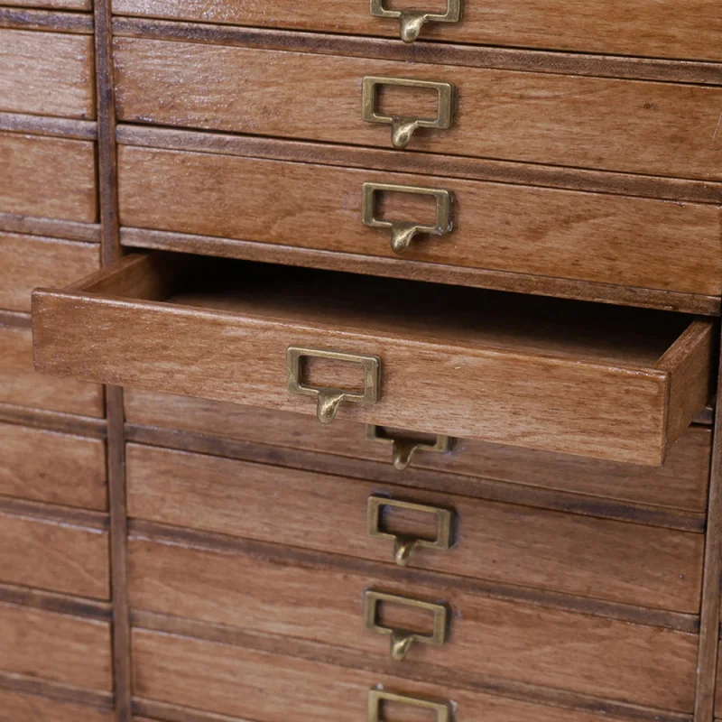 ANTICO GIOCO ARMADIO MINIATURA CASA BAMBOLE FINE '800 WARDROBE DOLL HOUSE - Foto 9