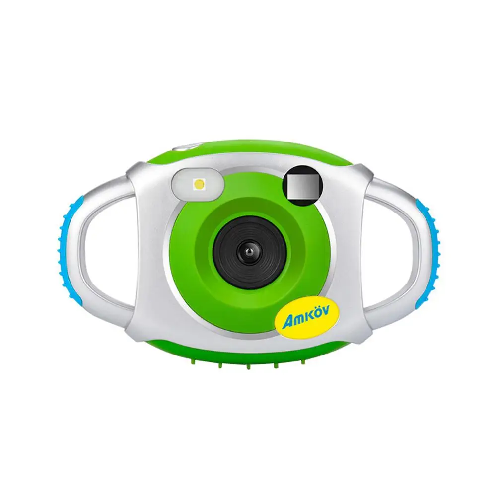 Мини HD детская камера зеркало для съемки селфи дизайн инновационная камера для детей Детские аксессуары - Цвет: Green
