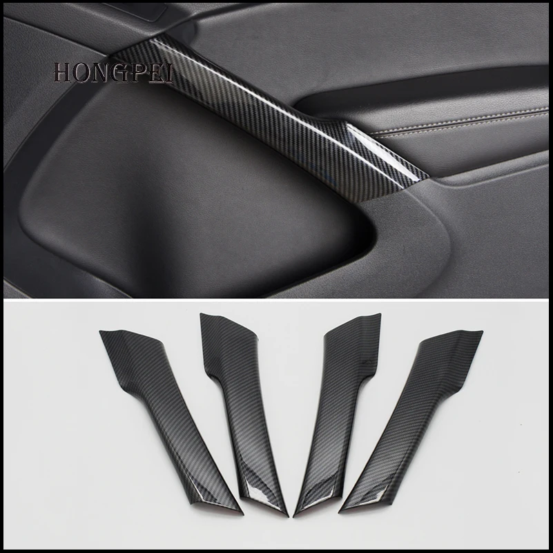 

For VW Volkswagen Tiguan 2010-2015 Interior Handle Holder Frame Cover Trim Sticker Auto Accessories