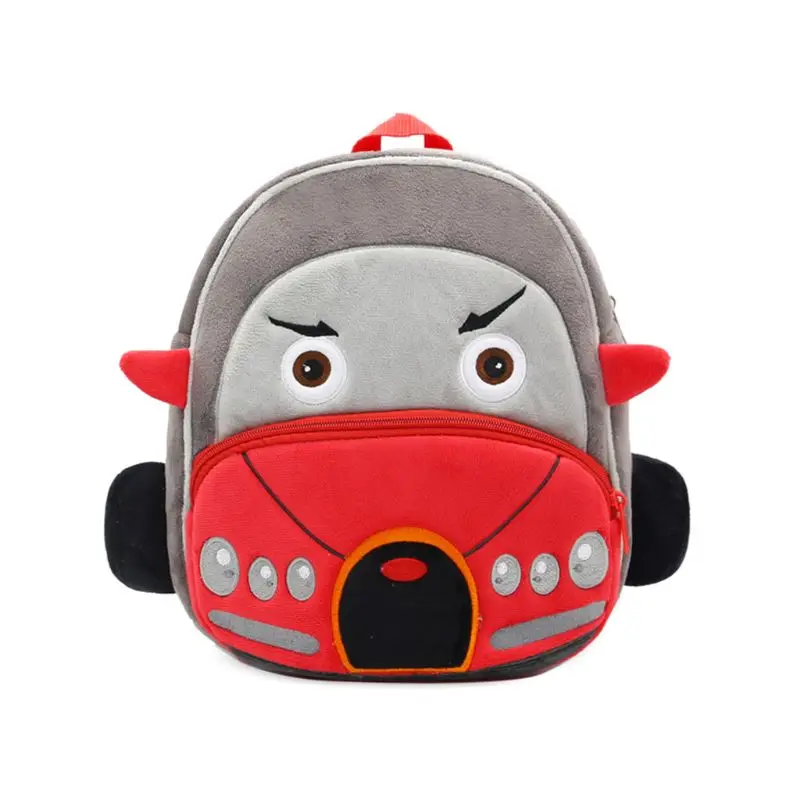 Cartoon Bookbag Kindergarten Schoolbag Backpack Travel Daypack for Toddler Kids - Цвет: Небесно-голубой