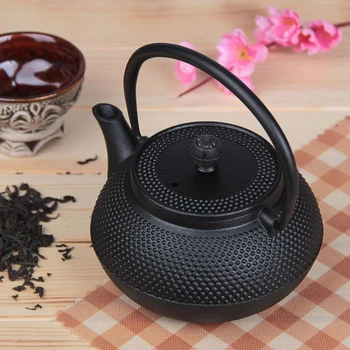 

Teapot with a sieve "Eastern Night", 600 ml, black, with an enamel coating inside